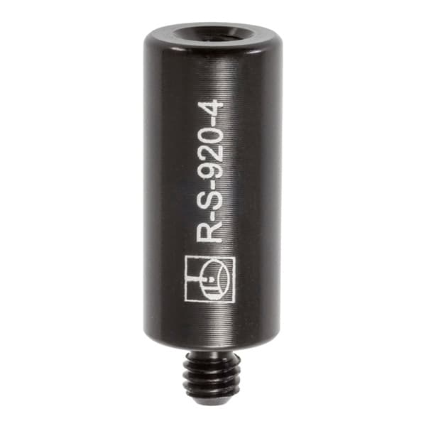 Ø9.0 mm × 20.0 mm aluminium standoff with M4 thread