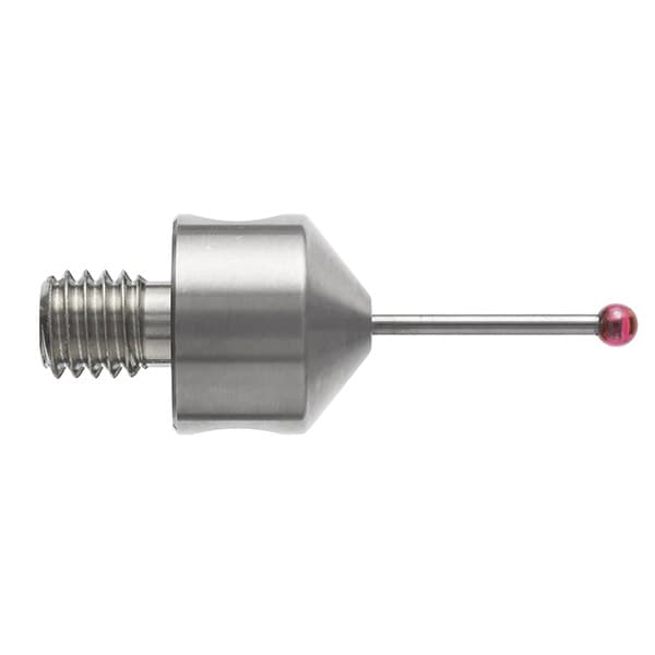 M5 Ø1.5 mm ruby ball, tungsten carbide stem, L 40 mm, EWL 22 mm