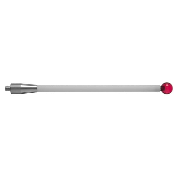M4 Ø5 mm ruby ball, ceramic stem, L 100 mm, EWL 83.5 mm