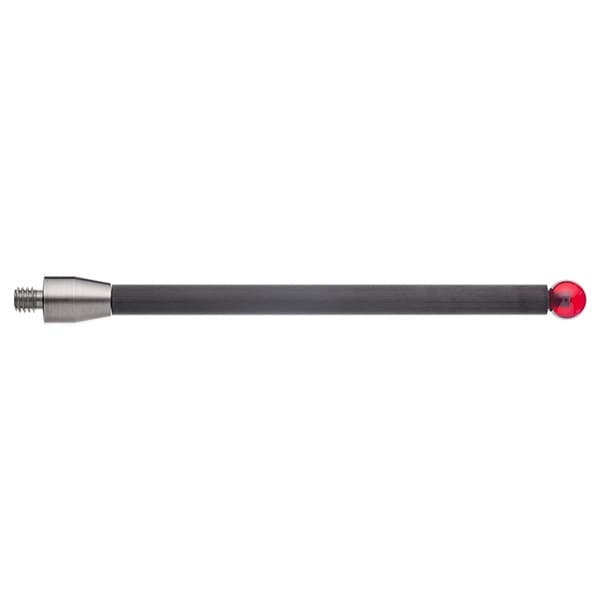 M5 Ø8 mm ruby ball, carbon fibre stem, L 100 mm, EWL 89.5 mm