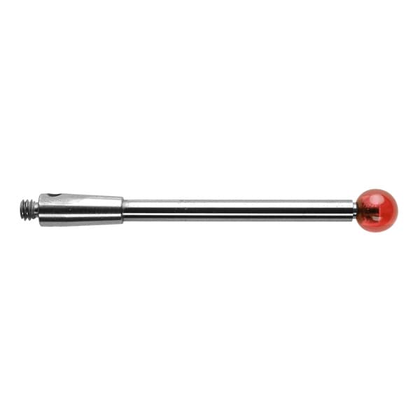 M2 Ø3 mm ruby ball, tungsten carbide stem, L 30 mm, EWL 27 mm