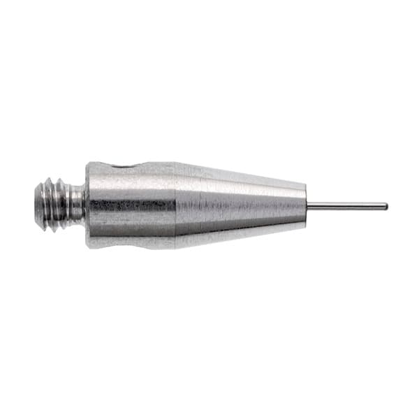 M2 Ø0.3 mm tungsten carbide hemispherical ended stylus, L 10 mm, EWL 2.7 mm