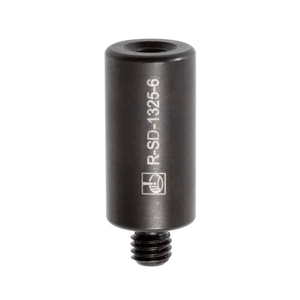 Ø13.0 mm × 25.0 mm Polyoxymethylene (POM) standoff with M6 thread