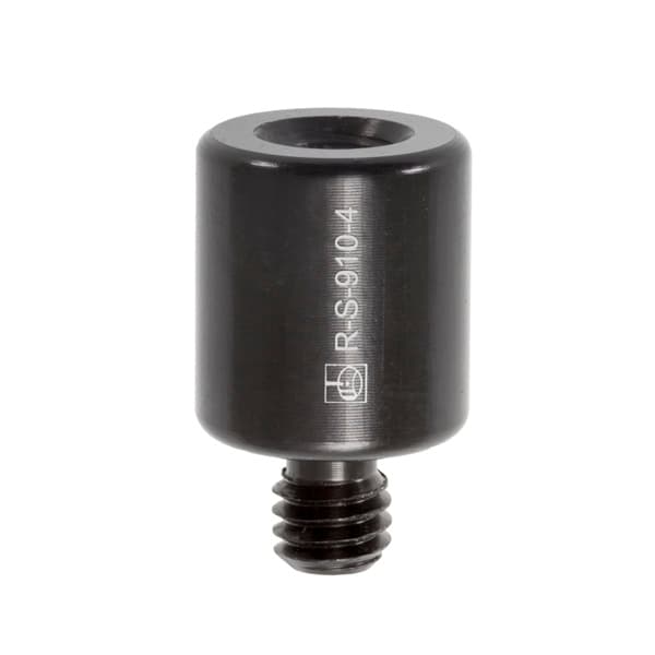 Ø9.0 mm × 10.0 mm aluminium standoff with M4 thread