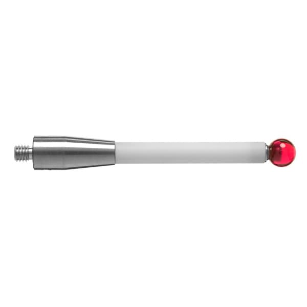 M4 Ø6 mm ruby ball, ceramic stem, L 50 mm, EWL 38.5 mm