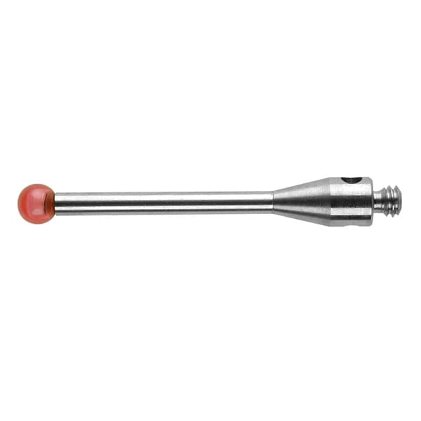 M2 Ø2.5mm ruby ball, stainless steel stem, L 20 mm, EWL 16.4 mm
