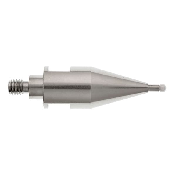 M6 Ø3 mm zirconia ball, cone stylus for Faro arms, L 43 mm, EWL 5.4 mm
