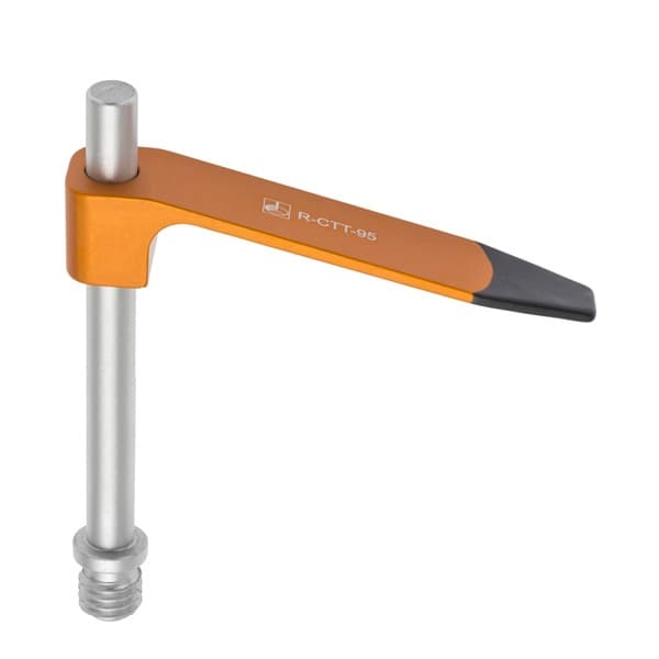 87.7 mm soft tip tension clamp with 82.8 mm post and M8 thread