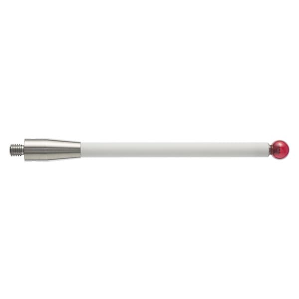 M4 Ø5 mm ruby ball, ceramic stem, L 75 mm, EWL 58.5 mm
