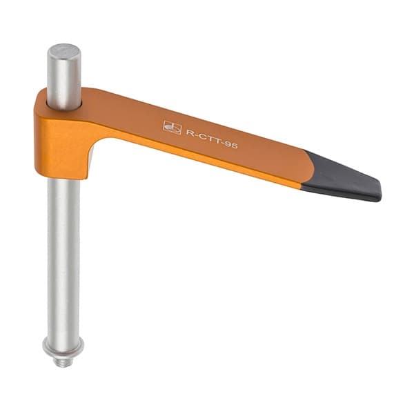 87.7 mm soft tip tension clamp with 82.8 mm post and M6 thread