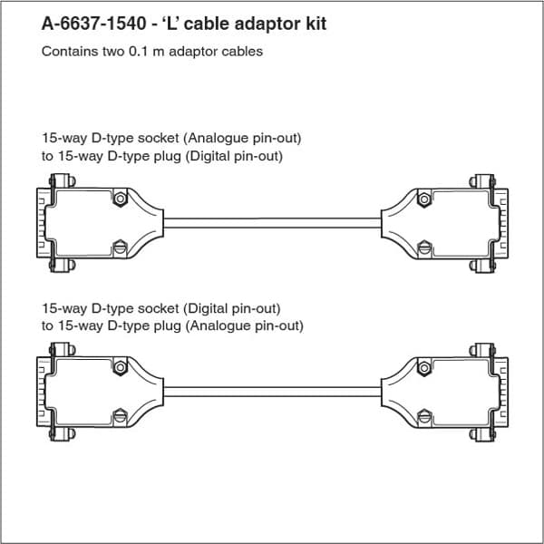 Kit câble adaptateur « L » pour ADTi-100 (Outil de diagnostic avancé)